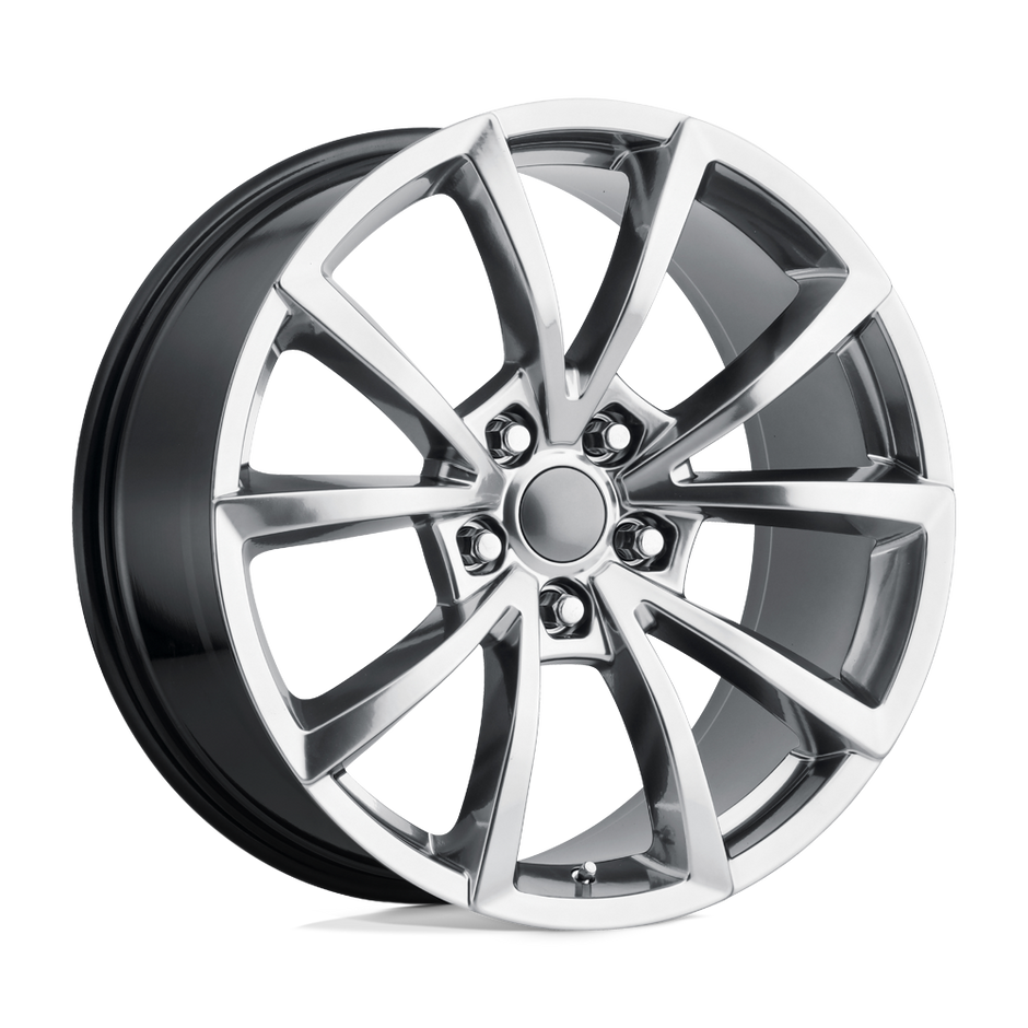 Performance Replicas PR184 20x10 Hyper Silver Dark 50mm ET 71.5mm CB 5x127