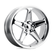 Performance Replicas PR186 20x10.5 Chrome 25mm ET 71.5mm CB 5x115