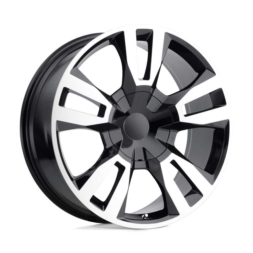 Performance Replicas PR188 24x10 Gloss Black Machined 31mm ET 78.1mm CB 6x139.7