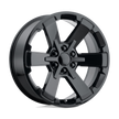 Performance Replicas PR189 22x9 Gloss Black 24mm ET 78.1mm CB 6x139.7