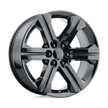 Performance Replicas PR191 22x9 Gloss Black 24mm ET 78.1mm CB 6x139.7