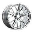 Performance Replicas PR194 20x11 Chrome 43mm ET 67.06mm CB 5x120