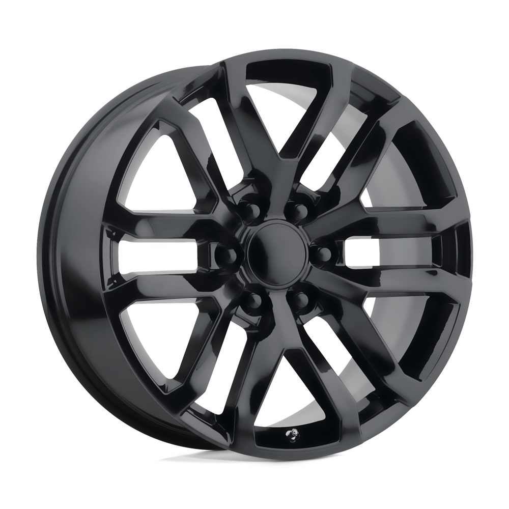 Performance Replicas PR196 22x9 Satin Black 24mm ET 78.1mm CB 6x139.7