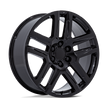 Performance Replicas PR203 20x9 Gloss Black 28mm ET 78.1mm CB 6x139.7