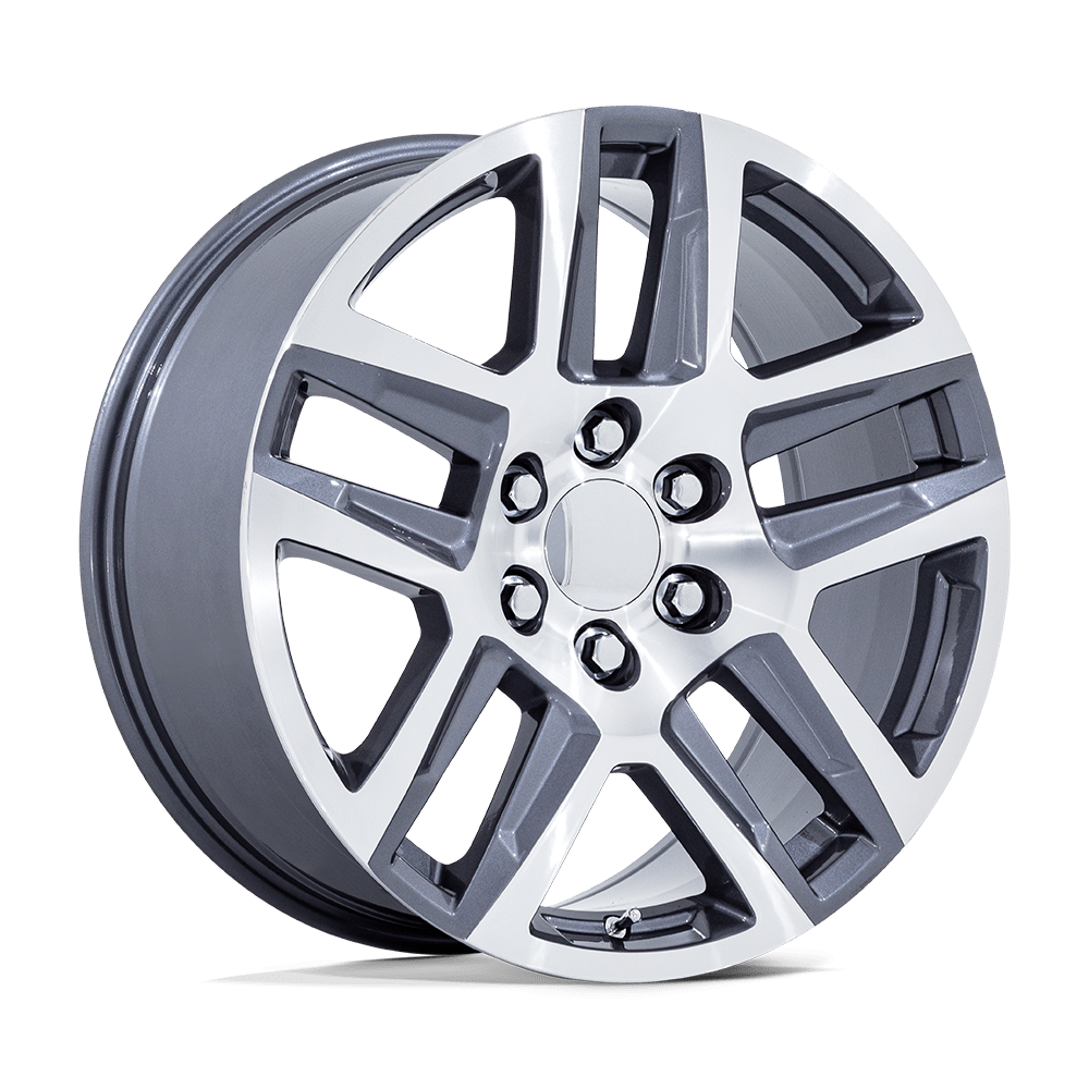 Performance Replicas PR203 20x9 Gunmetal Machined 28mm ET 78.1mm CB 6x139.7