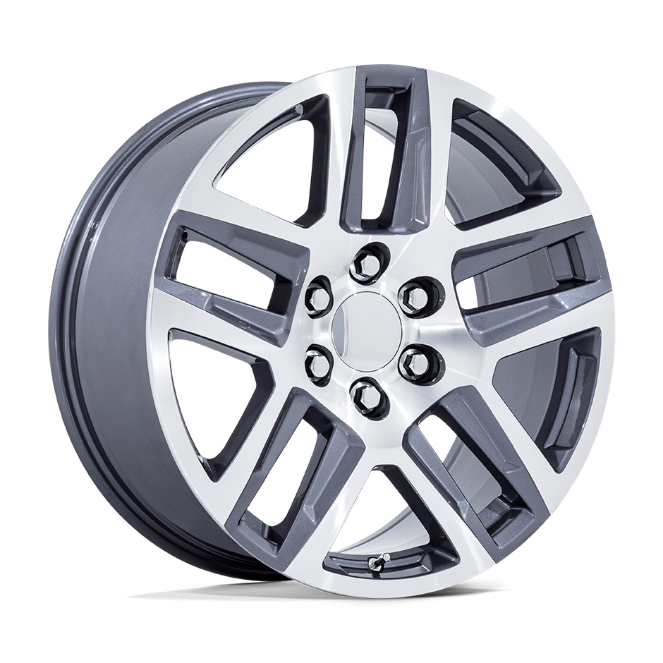 Performance Replicas PR203 20x9 Gunmetal Machined 28mm ET 78.1mm CB 6x139.7