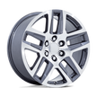 Performance Replicas PR203 20x9 Gunmetal Machined 28mm ET 78.1mm CB 6x139.7