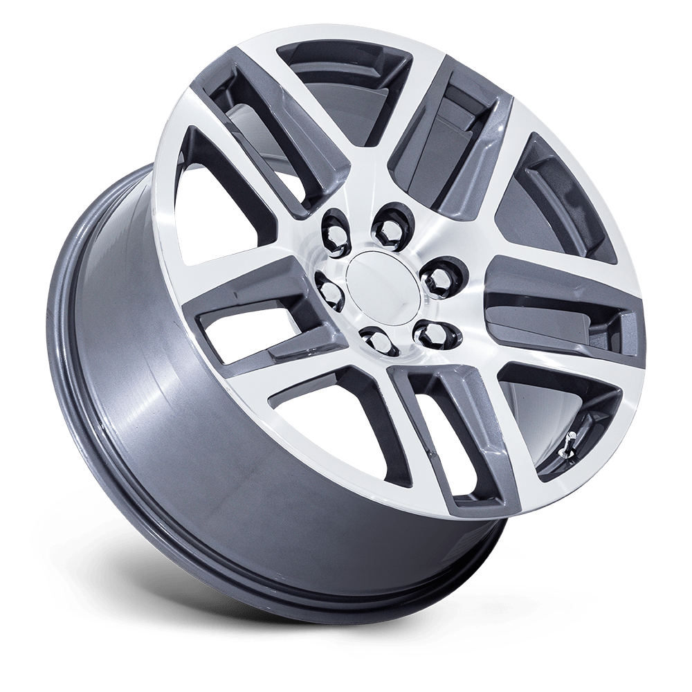 Performance Replicas PR203 20x9 Gunmetal Machined 28mm ET 78.1mm CB 6x139.7