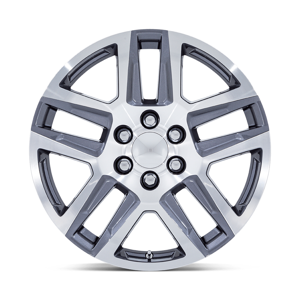 Performance Replicas PR203 20x9 Gunmetal Machined 28mm ET 78.1mm CB 6x139.7