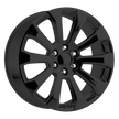 Performance Replicas PR204 22x9 Gloss Black 28mm ET 78.1mm CB 6x139.7