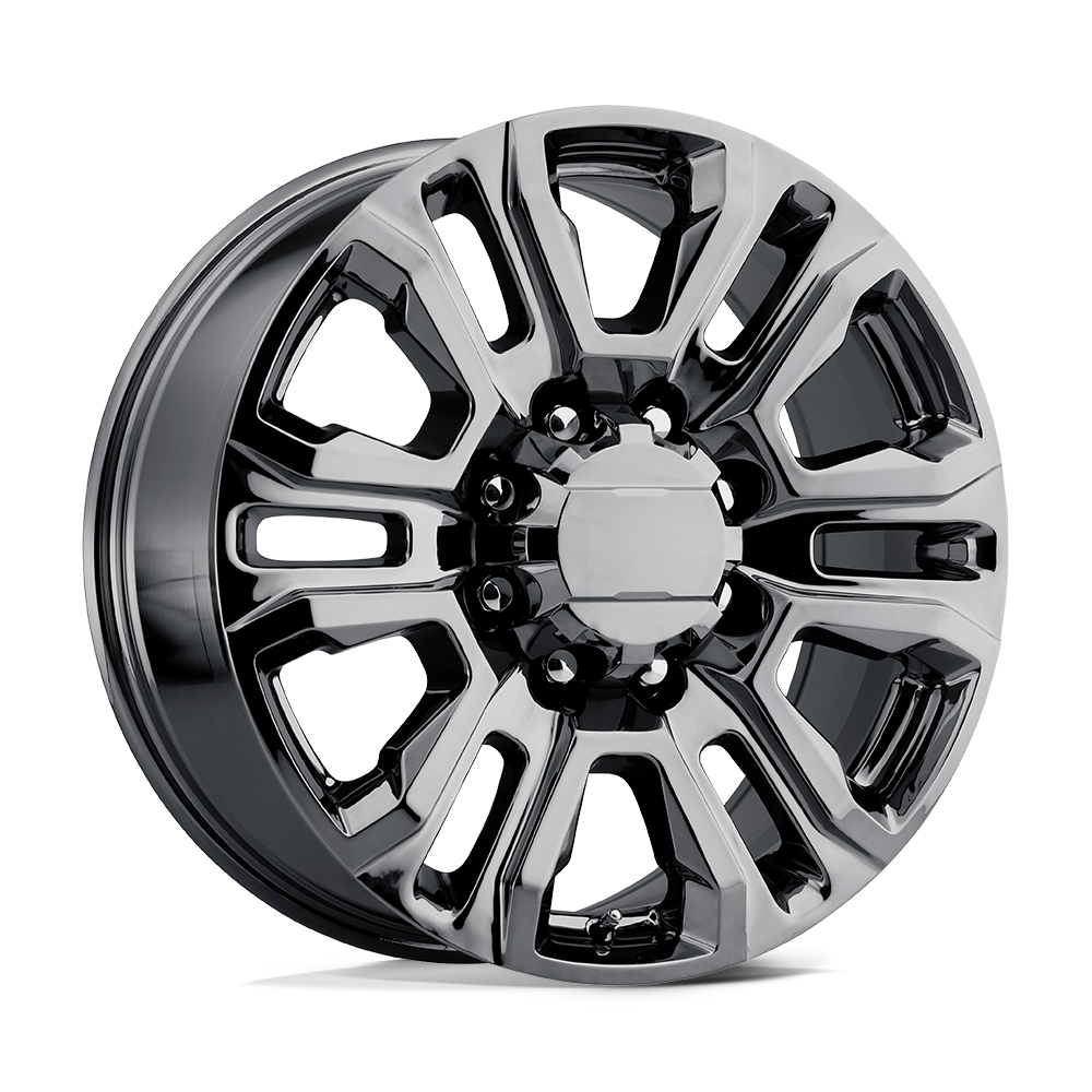Performance Replicas PR207 20x8.5 Black Chrome 47mm ET 124.2mm CB 8x180