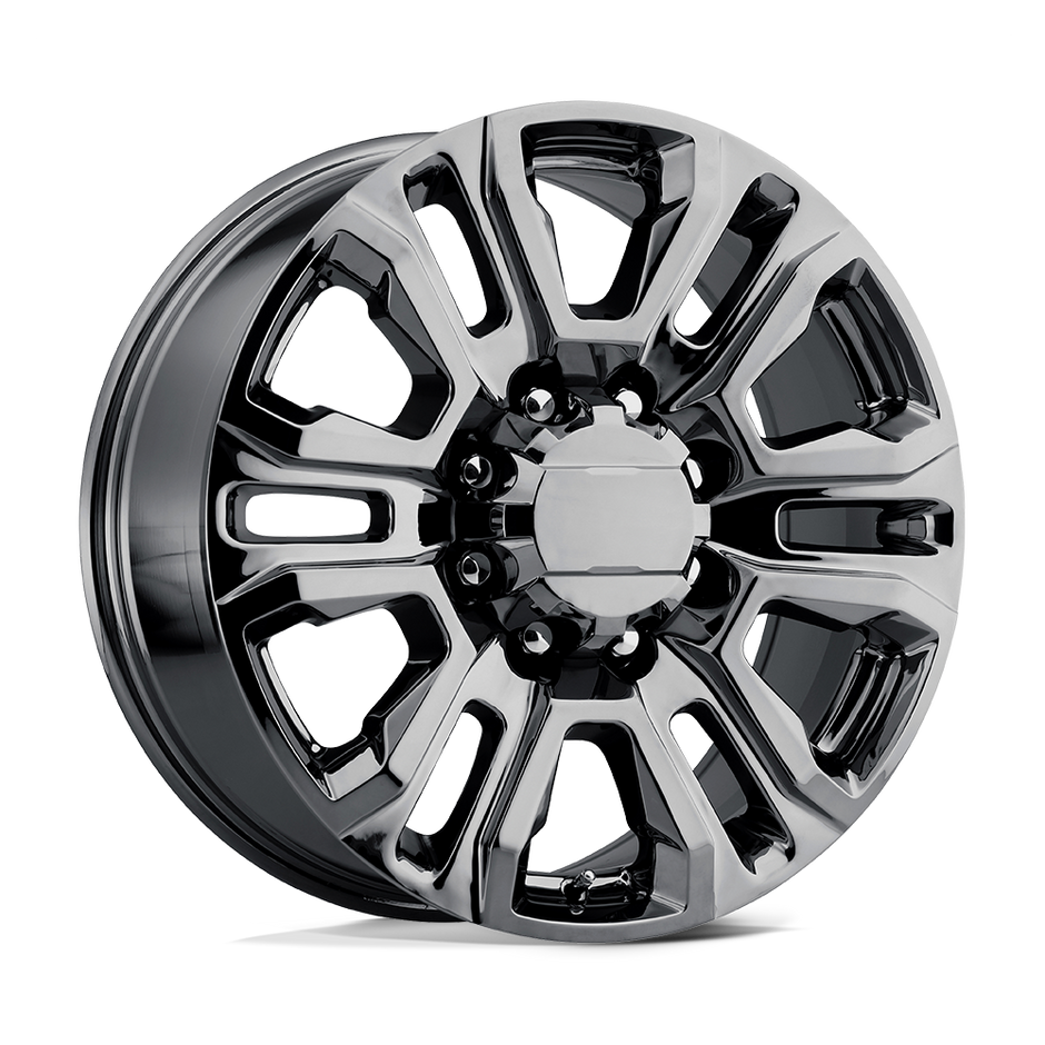 Performance Replicas PR207 20x8.5 Black Chrome 47mm ET 124.2mm CB 8x180