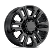 Performance Replicas PR207 22x8.5 Gloss Black 44mm ET 124.2mm CB 8x180
