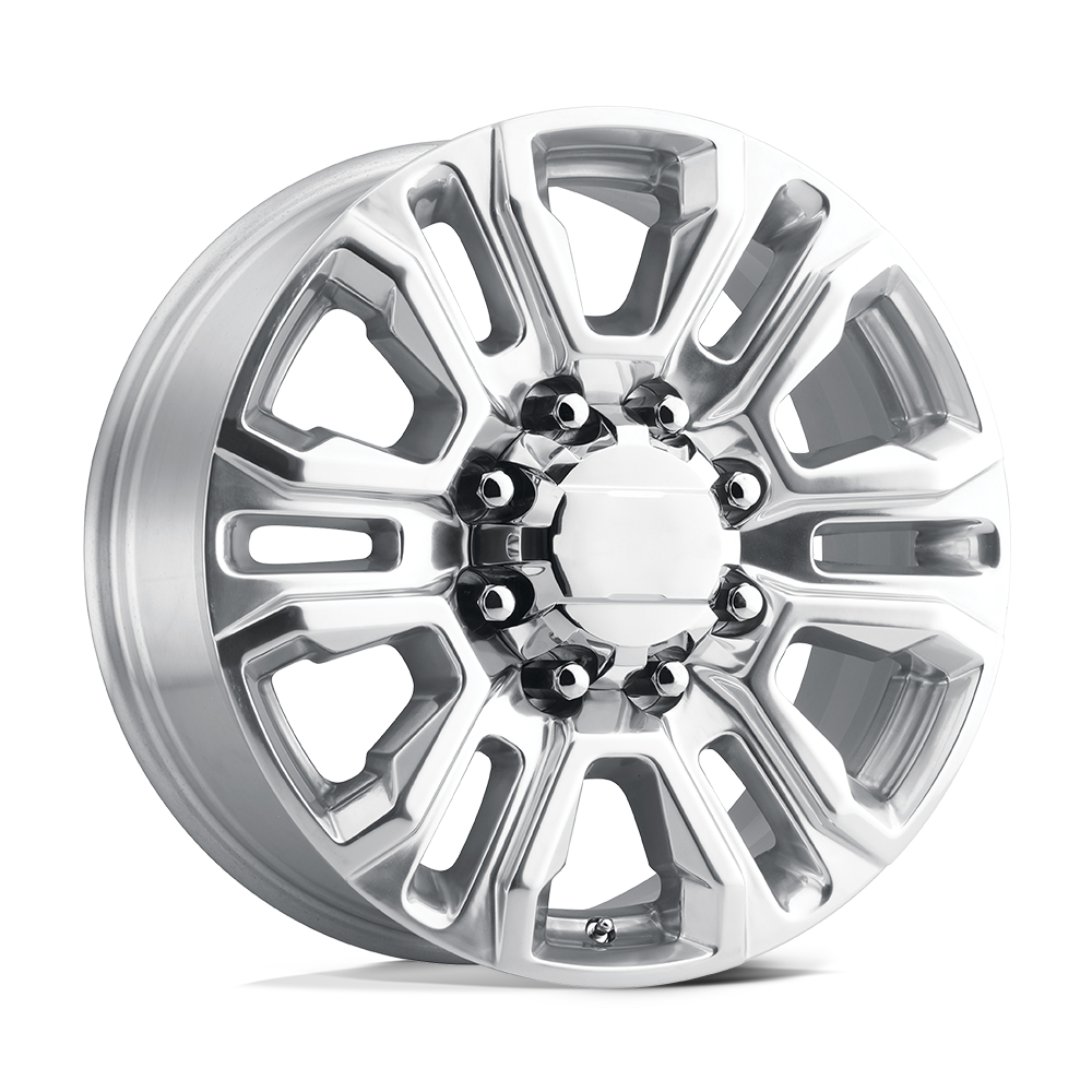 Performance Replicas PR207 22x8.5 Polished w/Clear Coat 44mm ET 124.2mm CB 8x180