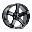 Performance Replicas PR209 20x10.5 Gloss Black 22mm ET 71.5mm CB 5x115