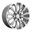 Performance Replicas PR211 22x9 Silver Machined Face 28mm ET 78.1mm CB 6x139.7