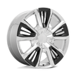 Performance Replicas PR212 22x9 Chrome w/Gloss Black Accents 28mm ET 78.1mm CB 6x139.7