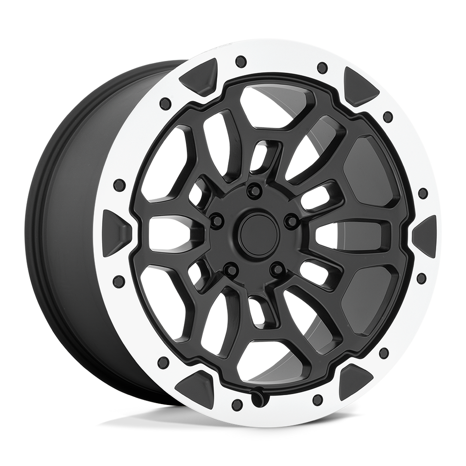 Performance Replicas PR215 20x10 Matte Black Machined 19mm ET 78.1mm CB 6x139.7