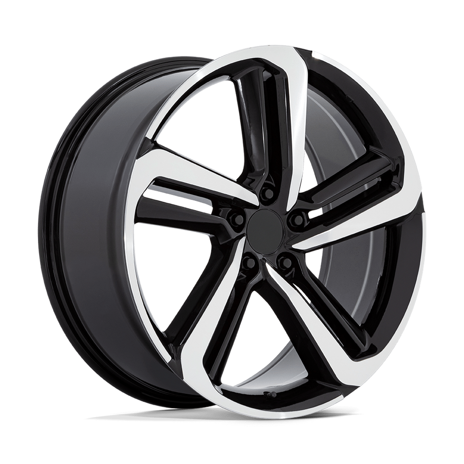 Performance Replicas PR216 20x8.5 Gloss Black Machined 45mm ET 64.15mm CB 5x114.3