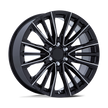 Performance Replicas PR223 26x10 Gloss Black Milled 28mm ET 78.1mm CB 6x139.7
