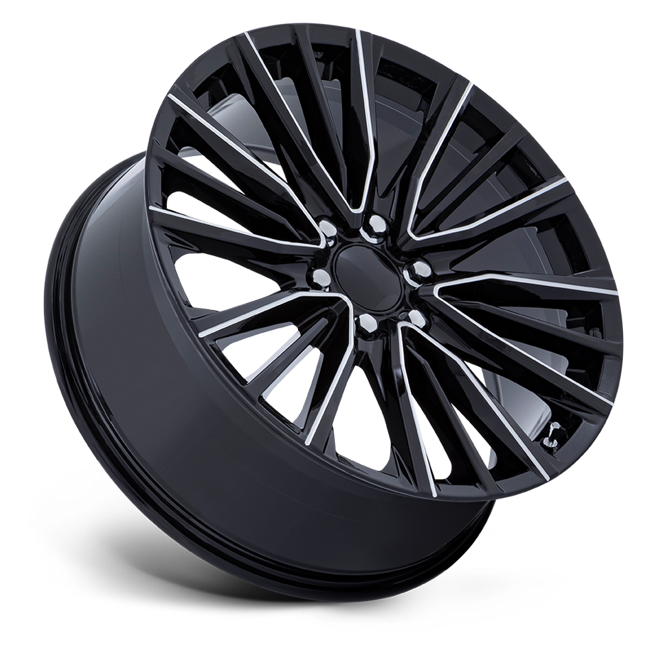 Performance Replicas PR223 26x10 Gloss Black Milled 28mm ET 78.1mm CB 6x139.7