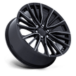 Performance Replicas PR223 22x9 Gloss Black Milled 28mm ET 78.1mm CB 6x139.7