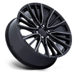Performance Replicas PR223 26x10 Gloss Black Milled 28mm ET 78.1mm CB 6x139.7