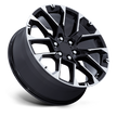 Performance Replicas PR224 22x9 Gloss Black w/Machined Face 28mm ET 78.1mm CB 6x139.7