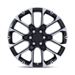 Performance Replicas PR224 22x9 Gloss Black w/Machined Face 28mm ET 78.1mm CB 6x139.7