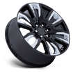 Performance Replicas PR225 22x9 Gloss Black w/Chrome Accents 28mm ET 78.1mm CB 6x139.7
