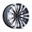 Performance Replicas PR226 22x9 Gloss Black w/Polished 28mm ET 78.1mm CB 6x139.7