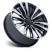 Performance Replicas PR226 22x9 Gloss Black w/Polished 28mm ET 78.1mm CB 6x139.7