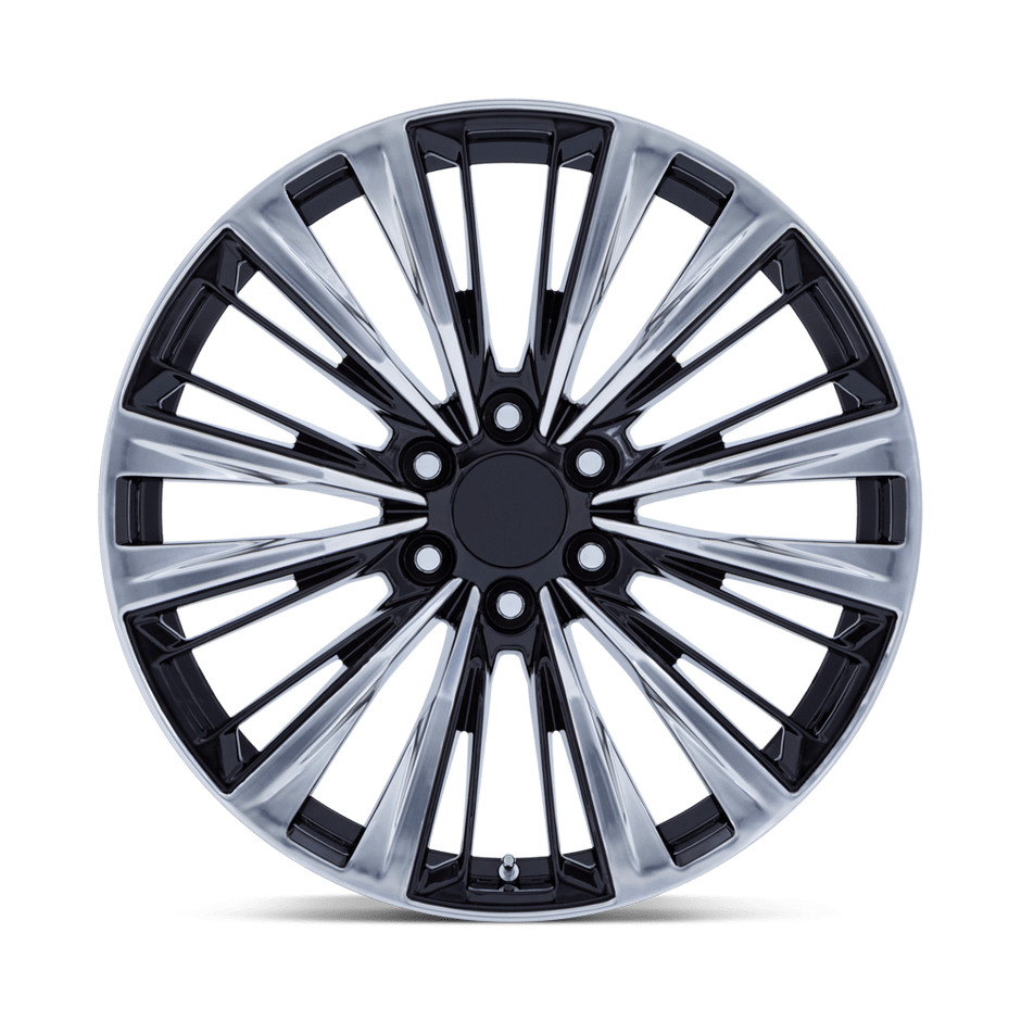 Performance Replicas PR226 22x9 Gloss Black w/Polished 28mm ET 78.1mm CB 6x139.7