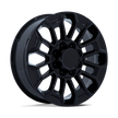 Performance Replicas PR228 22x8.5 Gloss Black 44mm ET 124.2mm CB 8x180