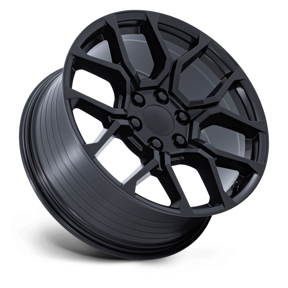 Performance Replicas PR233 22x9 Satin Black 28mm ET 78.1mm CB 6x139.7