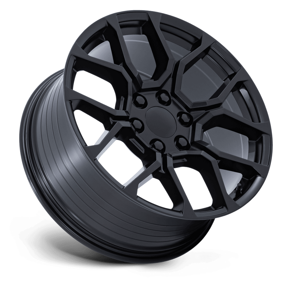 Performance Replicas PR233 22x9 Satin Black 28mm ET 78.1mm CB 6x139.7