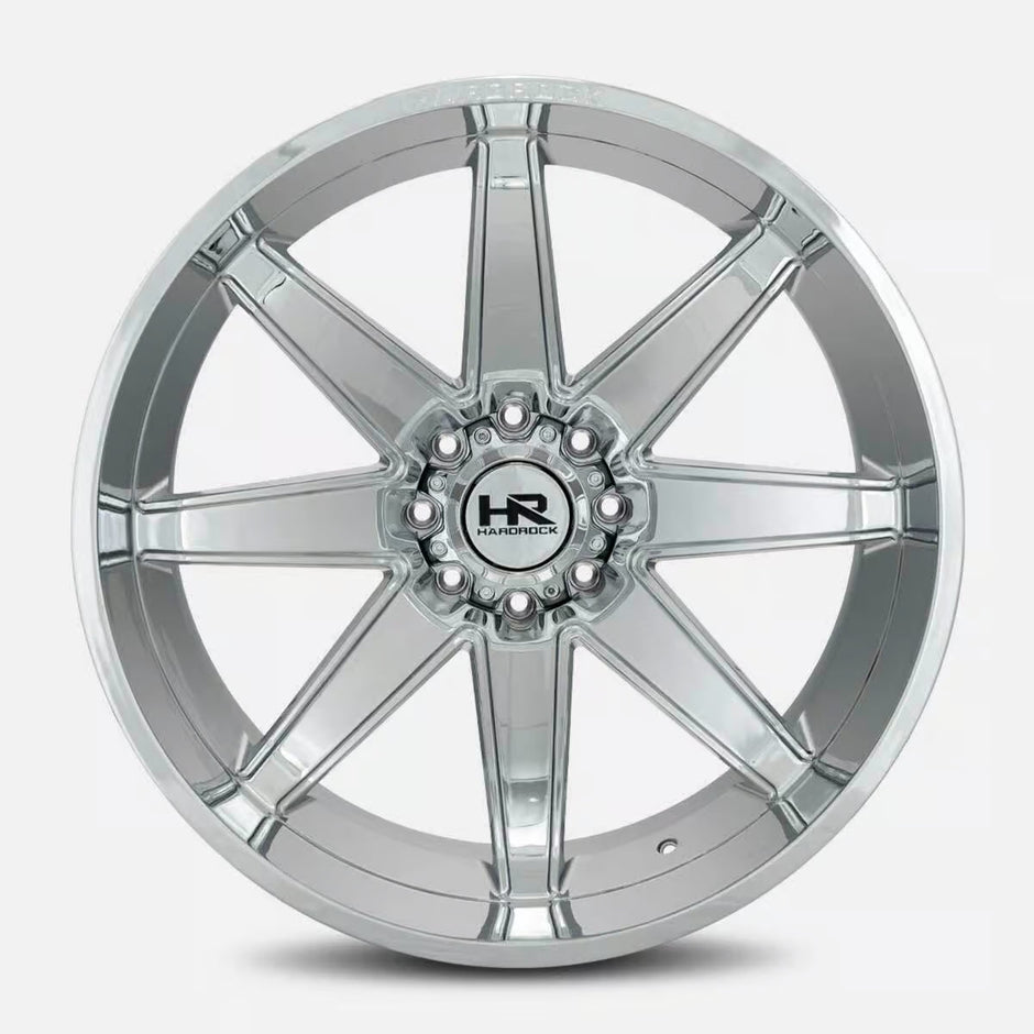 Hardrock Offroad Painkiller Xposed 26x14 Chrome -76mm ET 110.3mm CB 5x150 wheel