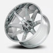 Hardrock Offroad Painkiller Xposed 20x10 Chrome -19mm ET 108mm CB 6x139.7 wheel