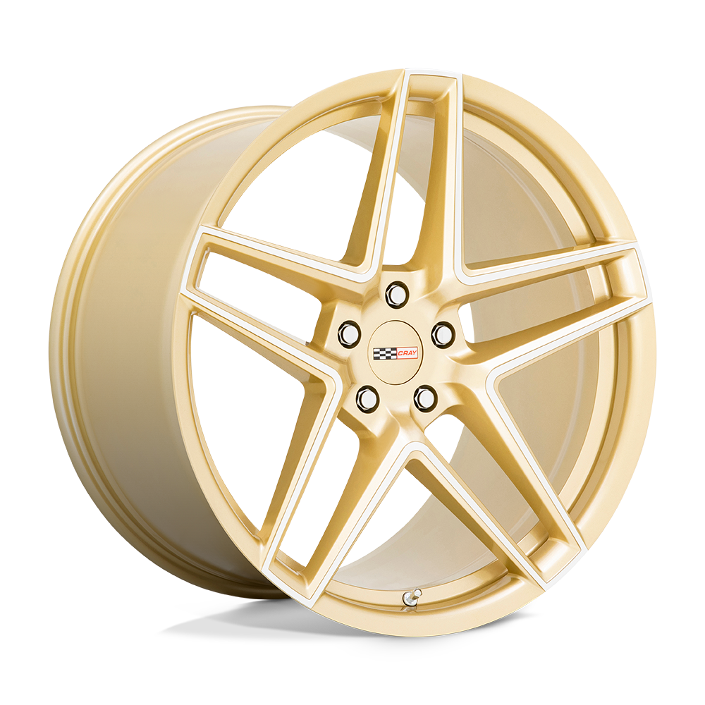 Cray Wheels Panthera 21x12 Gloss Gold w/Mirror Face 52mm ET 67.06mm CB 5x120