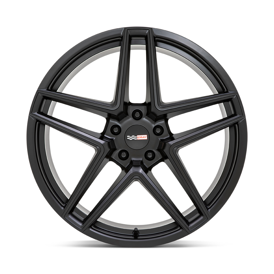 Cray Wheels Panthera 20x10.5 Semi Gloss Black 68mm ET 70.3mm CB 5x120.65