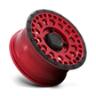 Black Rhino Hard Alloys Parker UTV Beadlock 14x7 Candy Red w/Black Bead Ring 36mm ET 80.2mm CB 4x110