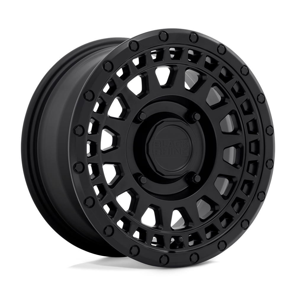 Black Rhino Hard Alloys Parker UTV 14x7 Matte Black 51mm ET 106.1mm CB 4x137