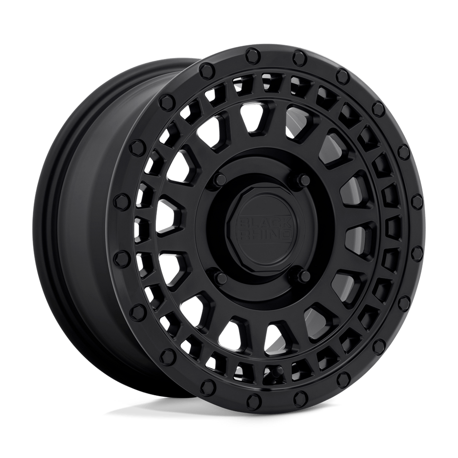 Black Rhino Hard Alloys Parker UTV 14x7 Matte Black 51mm ET 106.1mm CB 4x137