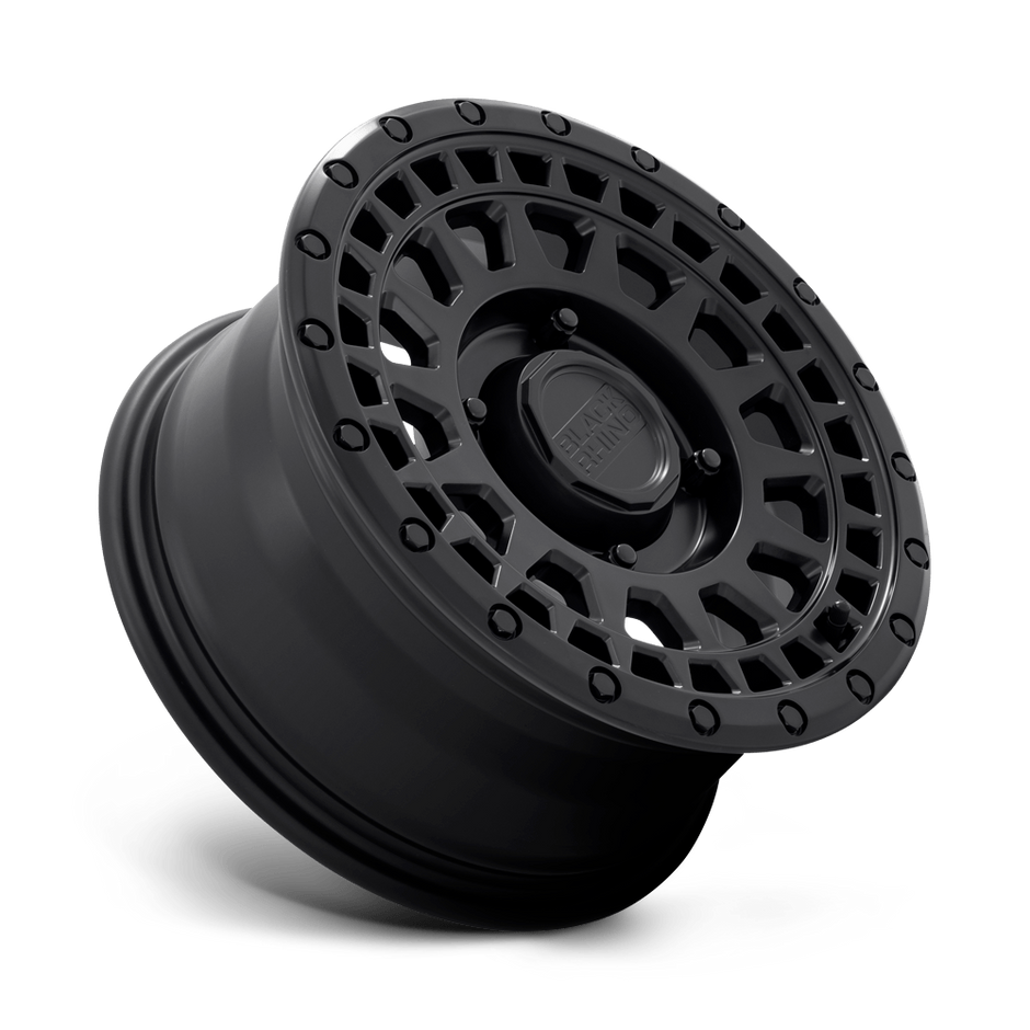Black Rhino Hard Alloys Parker UTV 14x7 Matte Black 51mm ET 106.1mm CB 4x137