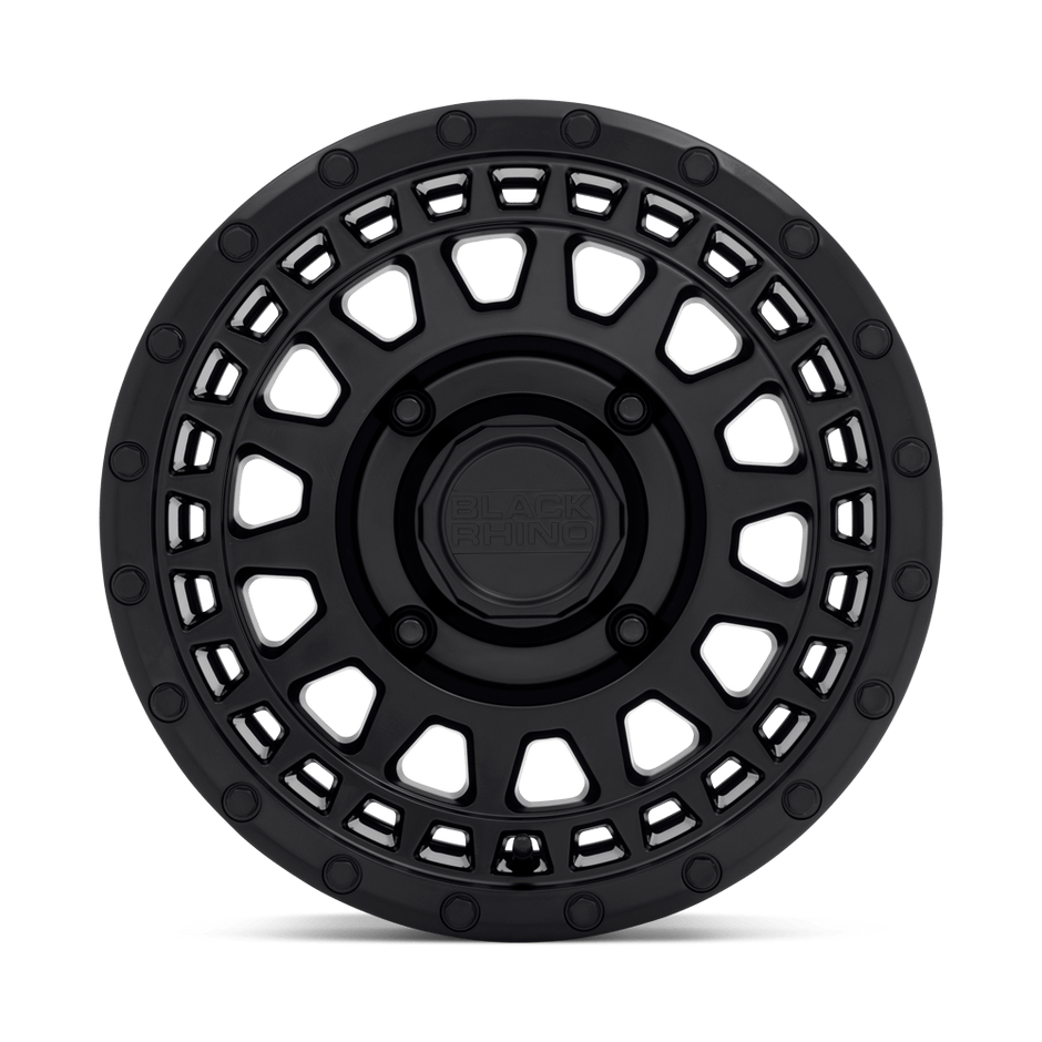 Black Rhino Hard Alloys Parker UTV 14x7 Matte Black 51mm ET 106.1mm CB 4x137