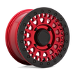 Black Rhino Hard Alloys Parker UTV Beadlock 14x7 Candy Red w/Black Bead Ring 36mm ET 80.2mm CB 4x110