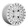 Black Rhino Hard Alloys Parker UTV Beadlock 14x7 Silver w/Mirror Cut Face 36mm ET 80.2mm CB 4x110