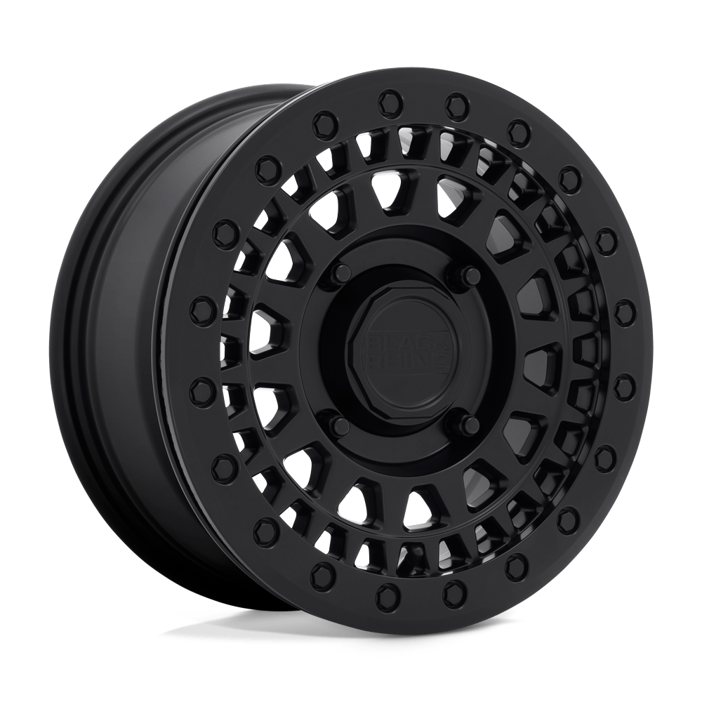 Black Rhino Hard Alloys Parker UTV Beadlock 14x7 Matte Black 36mm ET 80.2mm CB 4x110