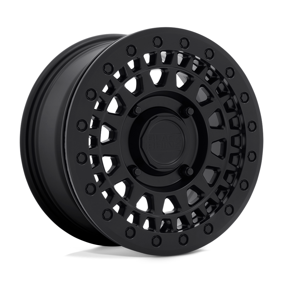 Black Rhino Hard Alloys Parker UTV Beadlock 14x7 Matte Black 36mm ET 80.2mm CB 4x110