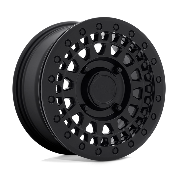 Black Rhino Hard Alloys Parker UTV Beadlock 14x7 Matte Black 36mm ET 80.2mm CB 4x110